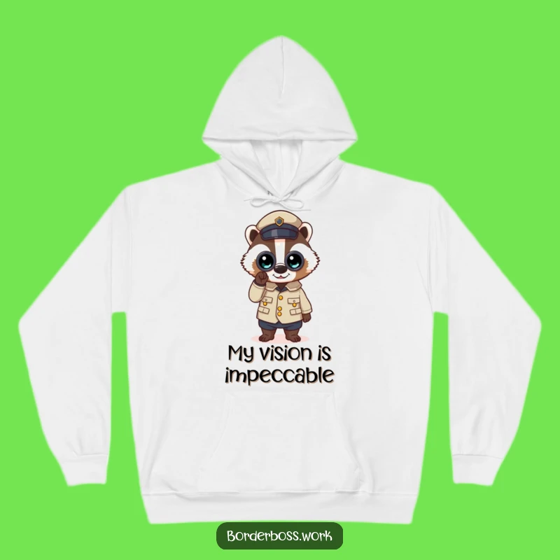 Funny Badger Patrol Hoodie: Warm, Cozy, and Hilarious Inspector Gift