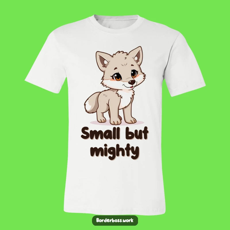 Funny Proud Wolf Cub T-Shirt: Hilarious Gift for the Bold